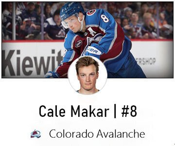 Cale Makar Pelipaita